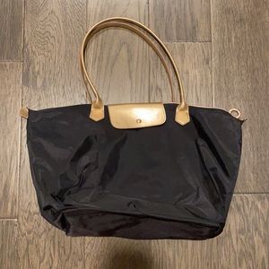 Black nylon bag